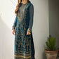 Asim Jofa Zari Sitara Embroidered Chiffon Unstitched 1 Piece Shirt - AJZS 08