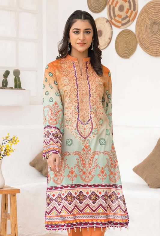 Adan Libas Chunri Embroidered Lawn 2 Piece Unstitched - ALC-D08