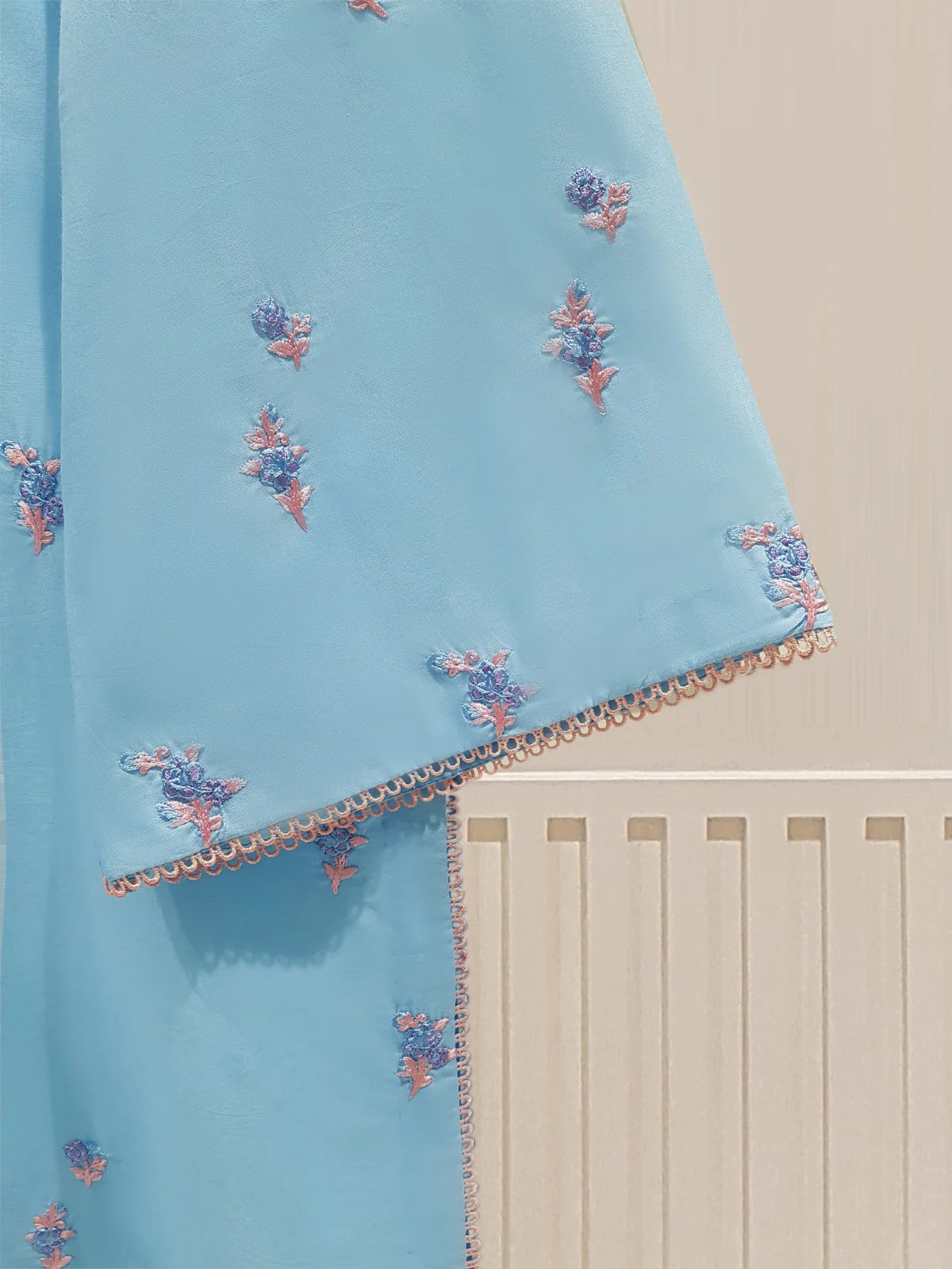 Agha Noor 2pc Pure Jacquard Embroidered Lawn Shirt with Dupatta HD-268601