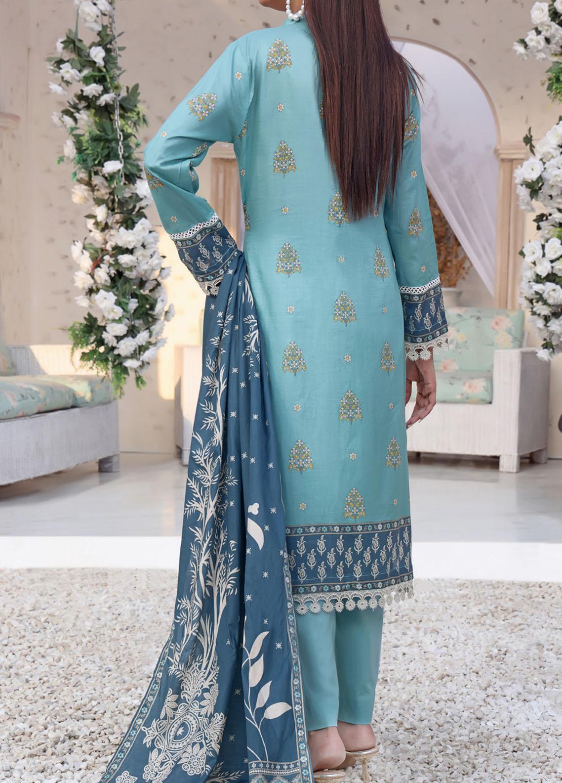VS Signature Printed Lawn Suits Unstitched 3 Piece VS23-D904-A