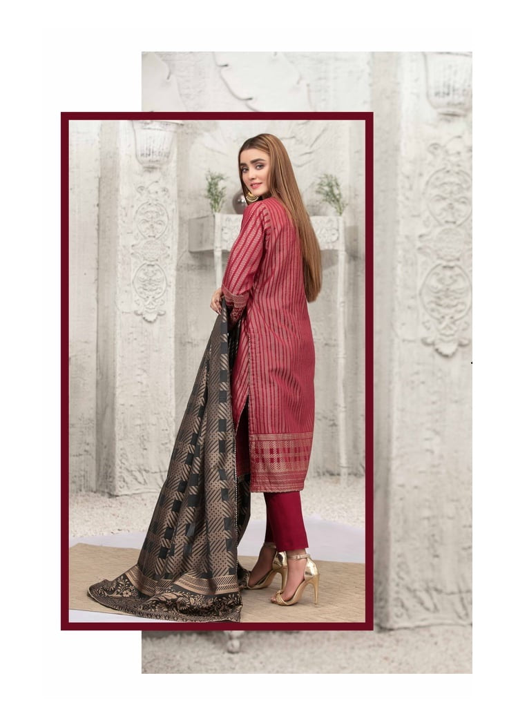Leticia by Tawakkal Embroidered Broshia Unstitched 3 Piece - D9445