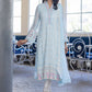 Ensembles By Azure Embroidered Chiffon Suits Unstitched 4 Piece AZES - 97 Sky Bloom