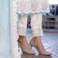 Ensembles By Azure Embroidered Chiffon Suits Unstitched 4 Piece AZES - 97 Sky Bloom