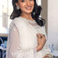 Ensembles By Azure Embroidered Chiffon Suits Unstitched 4 Piece AZES - 98 Milky Moon