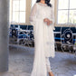 Ensembles By Azure Embroidered Chiffon Suits Unstitched 4 Piece AZES - 98 Milky Moon