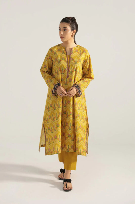 Sapphire Intermix Printed Cotton Shirt 1 piece Unstitched - U1 DY22V5 09