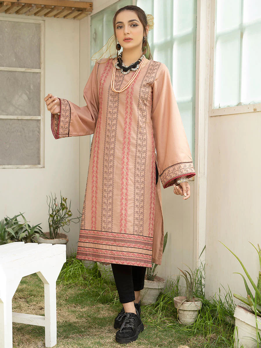 Nisha by Aalaya Embroidered Lawn Unstitched Shirt NEK- D09