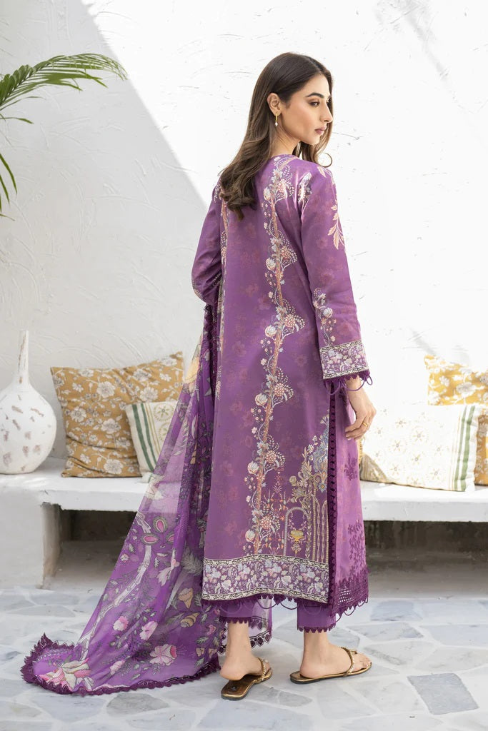 Shezlin by Aabyaan Embroidered Chikankari Suits Unstitched 3 Piece AS-AR-09 AZKA  - Summer Collection
