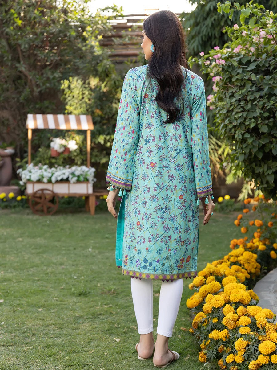 Mehr Digital Printed Lawn Shirt 1 piece unstitched - 23DA-009UT