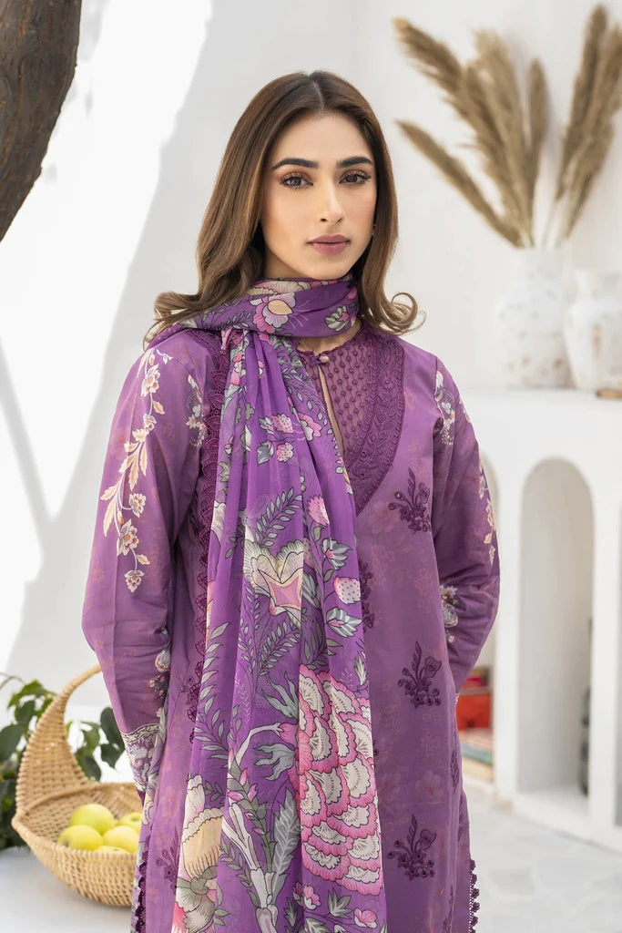 Shezlin by Aabyaan Embroidered Chikankari Suits Unstitched 3 Piece AS-AR-09 AZKA  - Summer Collection