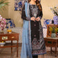 Zarq Barq By Asim Jofa Embroidered Suits Unstitched 3 Piece AJZB-09 - Eid Collection