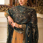 Asim Jofa Zari Sitara Embroidered Chiffon Unstitched 3 Piece Dress - AJZS 09