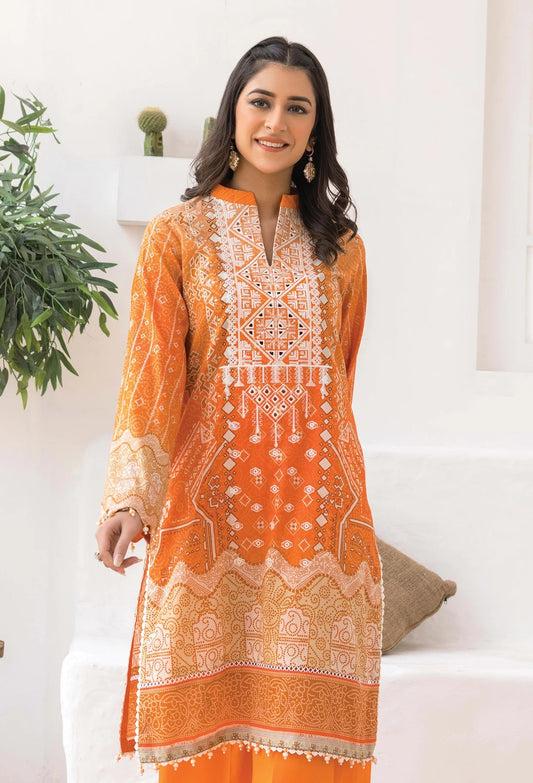 Adan Libas Chunri Embroidered Lawn 2 Piece Unstitched - ALC-03
