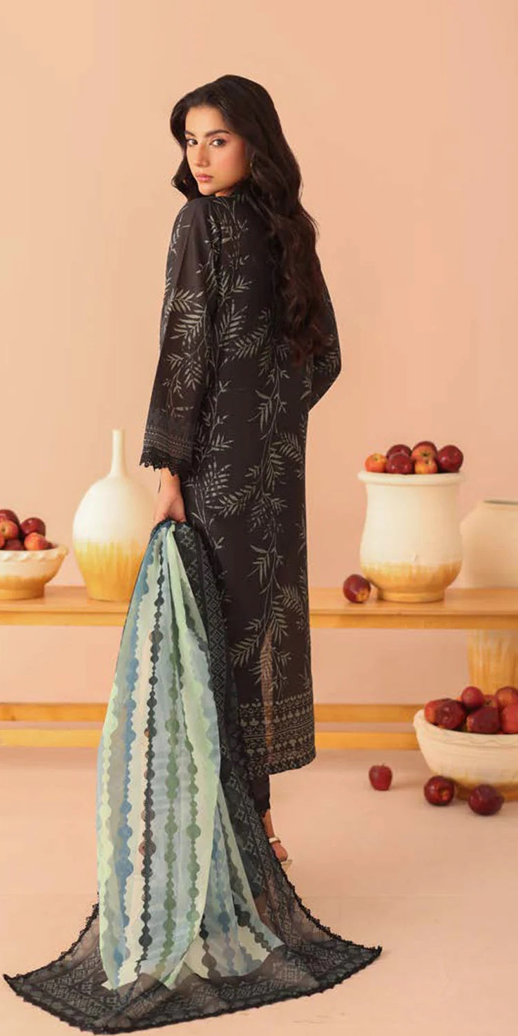Aafreen by Riaz Art Embroidered Lawn 3 Piece Unstitched Dress - AF-238