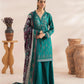 Mausummery Printed Linen 3 Piece Unstitched Dress - MPL-Alexandrite