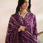 Mausummery Printed Linen 3 Piece Unstitched Dress - MPL-Amethyst