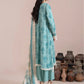 Mausummery Printed Linen 3 Piece Unstitched Dress - MPL-Beryl