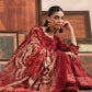 Mausummery Printed Linen 3 Piece Unstitched Dress - MPL-Carnelian
