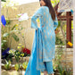 Banarsi Banarsi Lawn 3 piece Unstitched Dress - 1A
