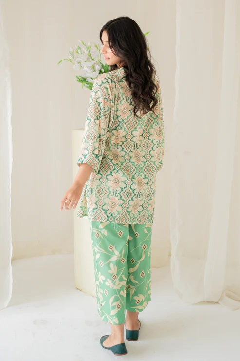 Moxy by Rashid Textile Digital Printed 2 Piece Lawn Dress - D05-9105
