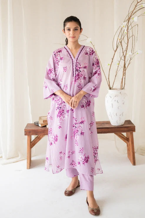 Moxy by Rashid Textile Digital Printed 2 Piece Lawn Dress - D07-9107