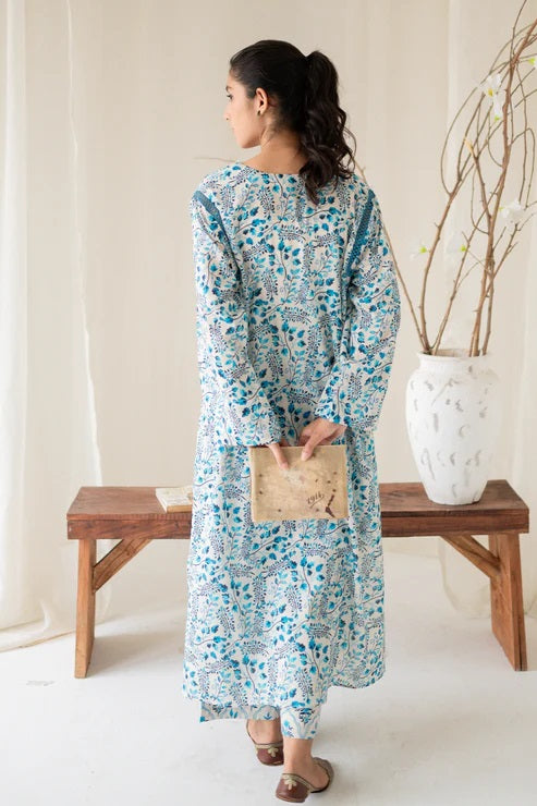 Moxy by Rashid Textile Digital Printed 2 Piece Lawn Dress - D09-9109