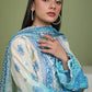 Zellbury 2pc Embroidered Lawn Shirt Dupatta - WUS24E21694 Unstitched