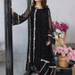 Ensembles Chiffon by Azure Embroidered Chiffon 4 Piece Unstitched Dress - ES024 Moon Spark