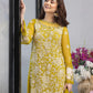 Ensembles Chiffon by Azure Embroidered Chiffon 4 Piece Unstitched Dress - ES027 Sunflower