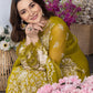 Ensembles Chiffon by Azure Embroidered Chiffon 4 Piece Unstitched Dress - ES027 Sunflower