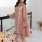 Ensembles Chiffon by Azure Embroidered Chiffon 4 Piece Unstitched Dress - ES029 Spray Rose