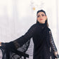 Ensembles By Azure Embroidered Chiffon Suits Unstitched 4 Piece VRES031 - Cendre Muse