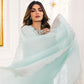 Ensembles By Azure Embroidered Chiffon Suits Unstitched 4 Piece VRES033 - Daisy Charm