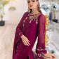Ensembles By Azure Embroidered Chiffon Suits Unstitched 4 Piece VRES037 - Glooming Diva