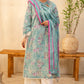 Zellbury 2pc Embroidered Lawn Shirt Dupatta - WUS25E20021