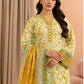 Zellbury 2pc Embroidered Lawn Shirt Dupatta - WUS25E20104