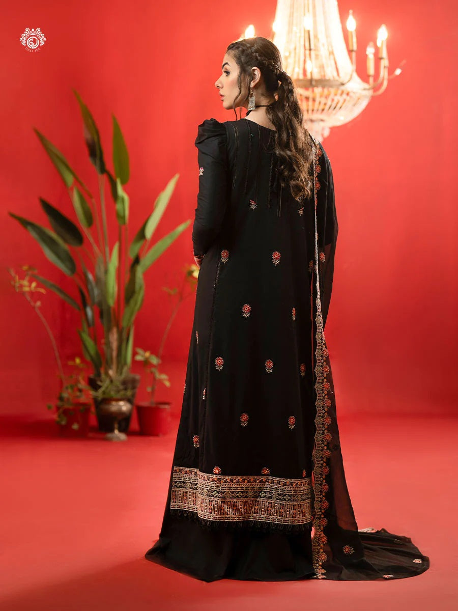 BELLA BREEZ EMBROIDERED LAWN UNSTITCHED 3 PIECE SUIT - GBB2401A5