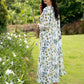 Secret Garden by Izel Embroidered Lawn 3pc Unstitched Dress - GLC-2423 Crys