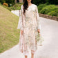 Secret Garden by Izel Embroidered Lawn 3pc Unstitched Dress - GLC-2424 Lotus