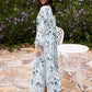 Secret Garden by Izel Embroidered Lawn 3pc Unstitched Dress - GLC-2427 BlueBell