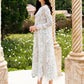Secret Garden by Izel Embroidered Lawn 3pc Unstitched Dress - GLC-2428 Scarlet