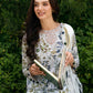 Secret Garden by Izel Embroidered Lawn 3pc Unstitched Dress - GLC-2430 Pansy