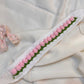 Crochet Tulip Headband- Pink Tulip