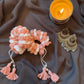 Crochet Jasmine Gajra- Pink & White
