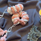 Crochet Jasmine Gajra- Pink & White