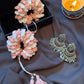 Crochet Jasmine Gajra- Pink & White