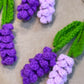 Crocheted Lavender Keychain