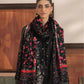 Mausummery Printed Linen 3 Piece Unstitched Dress - MPL-Noir
