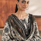 Mausummery Printed Linen 3 Piece Unstitched Dress - MPL-Onyx