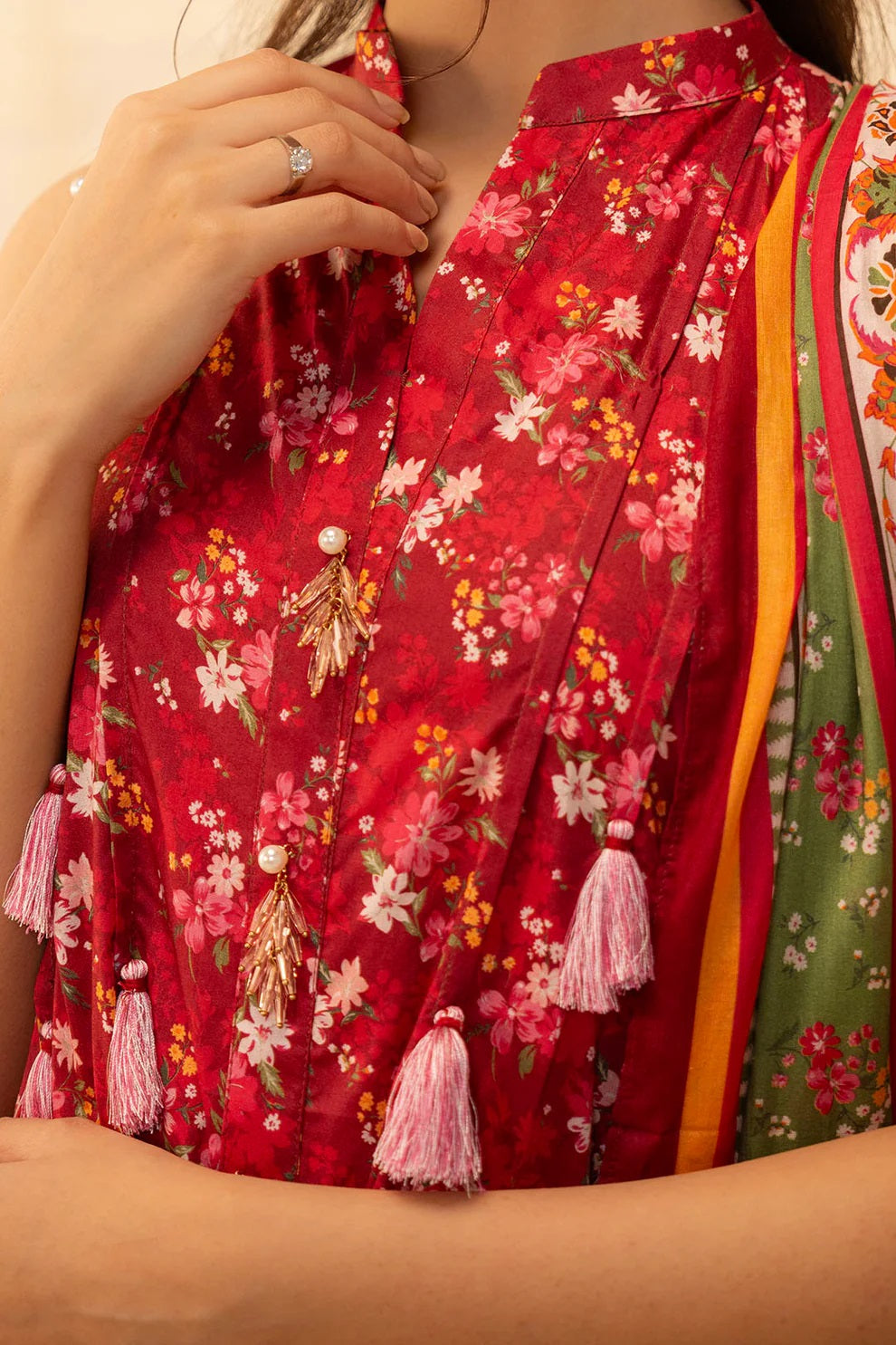 Zellbury 2pc Printed Lawn Shirt Dupatta - WUS25X20087 Unstitched